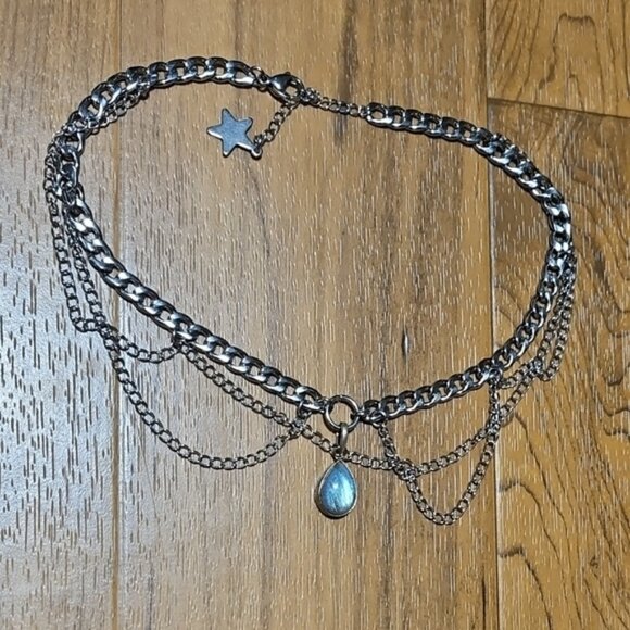 Muse of the Moon Jewelry - Labradorite Laced Choker